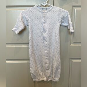 Kissy Kissy Blue Dot Convertible Gown